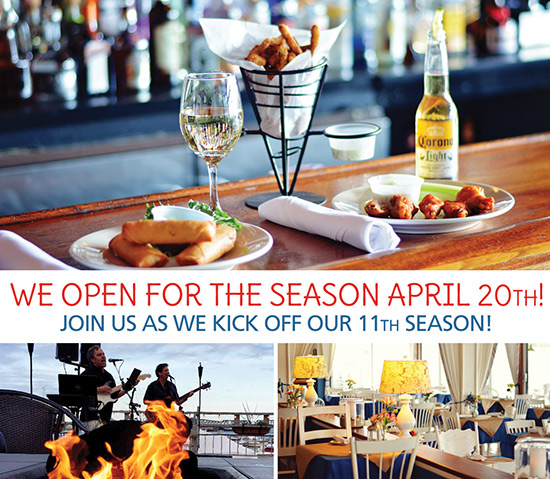 Opening Day at the Back Porch Restaurant, Old Saybrook, CT