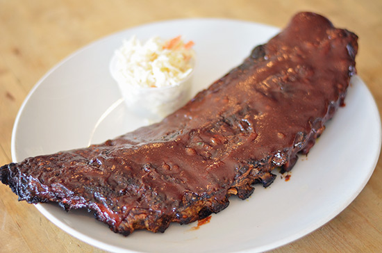 BBQ Ribs Special at the Back Porch Restaurant, Old Saybrook, CT
